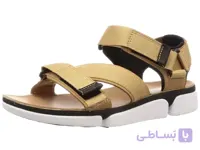 صندل مردانه کلارکس مدل Tri cove sun Tan combi