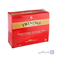 چای کیسه ای ساده 100 تایی توینینگز در کارتن 12 عددی ا twinigs simple 100