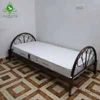 تخت خواب یک نفره مدل طاووسی