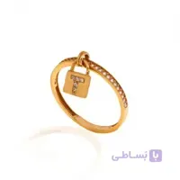 انگشتر طلا طرح قفل تیفانی کد CR329