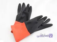 دستکش پلاستیکی بنایی سایز L صنعت کار