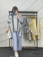 ست مانتو شلوار تابستانی دخترانه کد 101