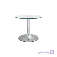 میز گرد شیشه ای مدل TG32 لیو
