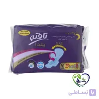 نوار بهداشتی بالدار یلدا ویژه شب تافته - 7 عددی ا Tafteh Overnight Yalda Sanitary Napkins - 7pcs