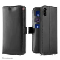 کیف چرم کتابی آیفون XS Max مدل Kado برند Dux Ducis
