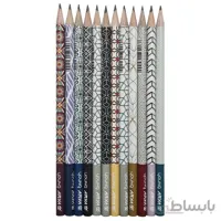 مداد مشکی آریا مدل YOUNG کد A7 بسته 12 عددی