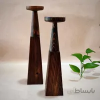 جاشمعی چوبی هرمی
