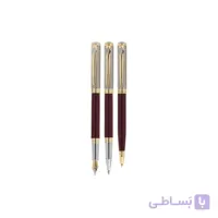 ست خودکار، روان نویس و خودنویس یوروپن مدل Esprit-303 رنگ زرشکی