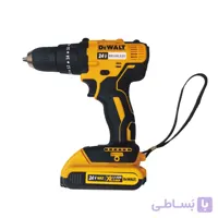 دریل شارژی 24 ولت براشلس دیوالت
