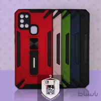 قاب ضد ضربه سامسونگ Galaxy A21s هولدر دار کد S02A
