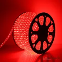 ریسه شلنگی LED/SMD مدل 5730 قرمز حلقه 100 متری