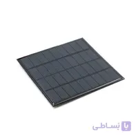 سلول خورشیدی 9 ولت 220 میلی آمپر سایز 115*115 میلیمتر ا 9V 220mA MINI Solar Panel