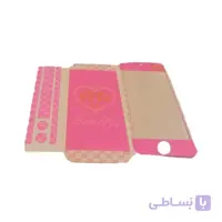 محافظ پشت و رو ضد خش طرح عشق حیوانات و سگ مناسب برای گوشی موبایل اپل ایفون 5 / 5s / se