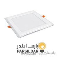 گلاریس 12 وات مربعی