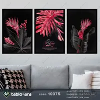 مجموعه تابلو دکوراتیو سه عددی کد 1037S