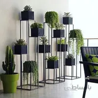 استند گل ایستاده مکعبی