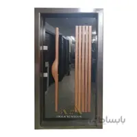 درب ضد سرقت مدرن مدل هایگلس مشکی