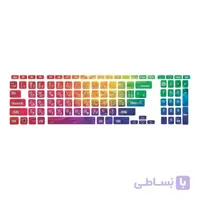 استیکر کیبورد طرح colors 21