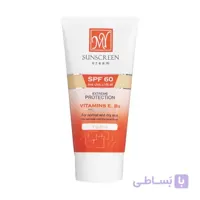 کرم ضد آفتاب رنگی SPF۶۰ مای مناسب پوست چرب و مختلط