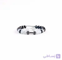 دستبند سنگی نگین دار مردانه PM1007
