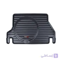 کفپوش سه بعدی خودرو لاستیک گیلان پراید 131 - 132 ا Gilan Rubber Trunk mat for pride 131-132