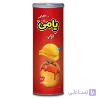 چيپس همسان بسته بندی قوطي كچاپ 150گرمی (12عدد در هر یک کارتن) ا Potato chips, matched packaging container kachab (12numeric in each carton)