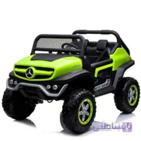 ماشین شارژی مرسدس بنز یونی موگ unimog سبز کد 4065407