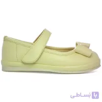 کفش دخترانه مدل BOW TIE BUTTON کرم