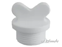 درپوش رزوه‌دار نیوپایپ مدل پایه کوتاه پلاستیکی (1 اینچ)