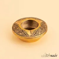 زیر سیگاری برنجی میناکاری مدل ساینا