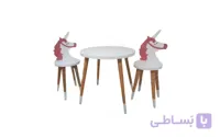 میز و صندلی اسب کودک مدل H506
