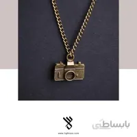 گردنبند با پلاک طرح دوربین (۱)