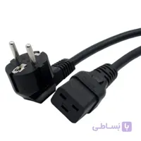 کابل برق سرور برند بافو قطر 3C*1.5mm مدل EU-C19 به طول 2 متر