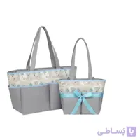ساک لوازم سه تکه کالرلند طرح خرس آبی