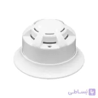 دتکتور دود فتوالکتریک آریاک 220 ولت رله دار با پایه ASZ-220BR ا Ariak Smoke Detector