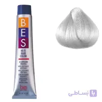 رنگ موی بس سری Fashion مدل Natural Silver شماره F10