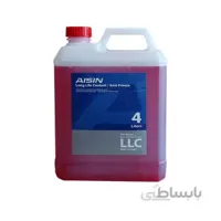 ضدیخ آیسین مدل Aisin LLC Red قرمز رنگ ا AISIN LONG LIFE COOLANT / ANTI-FREEZE RED 4lit