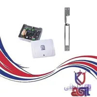 پکیج قفل مقابل برقی ریموت دار درب چوبی