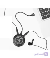 اینترفیس صوتی saramonic مدل Smart V2M با دو عدد میکروفون یقه‌ای