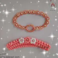 هد بند بافتنی دخترانه ( کد 50083 )
