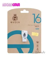 فلش مموری QUEEN TECK مدل 101 ظرفیت 16 گیگابایت