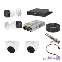 پک 4 دوربین داهوا 2B1+2T1 دستگاه XVR5104