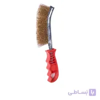 فرچه نظافت فلزی دسته پلاستیکی