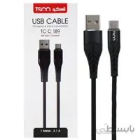 کابل تایپ سی تسکو TSCO TC C189 2.1A 1m