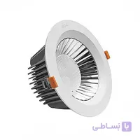چراغ سقفى ایشاین 10 وات توکار گرد برند EDC کد 10203500