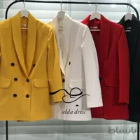 خرید کت تک شیک 1400 بهاره و تابستانی 180 خردلی 36 ا 180