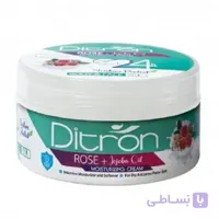 کرم مرطوب کننده دیترون حاوی رز و روغن جوجوبا حجم 200 میلی لیتر