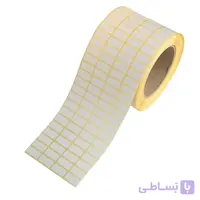 لیبل کاغذی اندازه 10*20 - 4 ردیفه