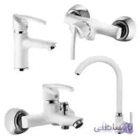 شیرالات البرز روز مدل ستاره سفید ا Alborzrooz white-Setareh taps