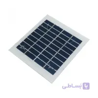 باتری / پنل خورشیدی پلی کریستال 9 ولت 220 میلی آمپر